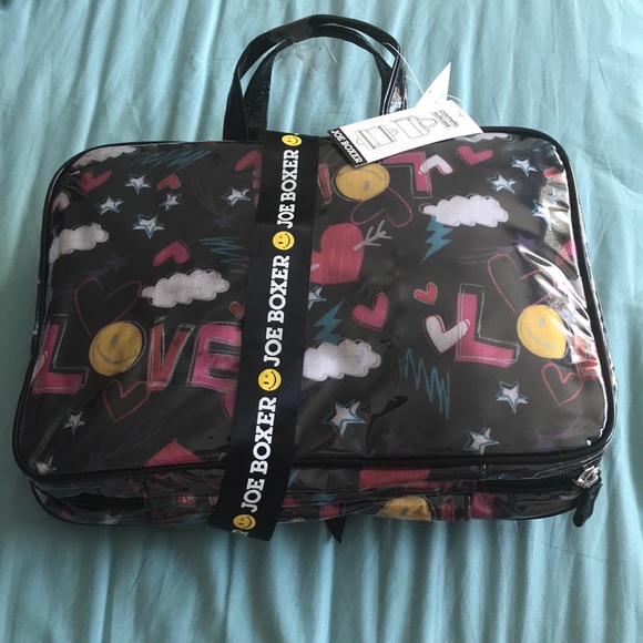 NWT Joe Boxer cosmetic bag - Picture 2 of 3